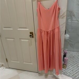 Express Coral Maxi Dress